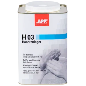 APP H 03  Gel de lavage des mains très sales SAVON